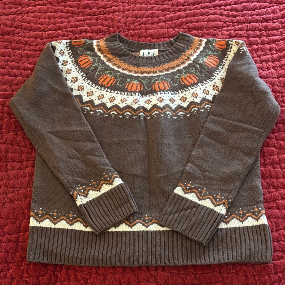 NWT KJP Cozy Pumpkin Sweater